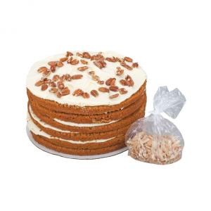 Sweet Street The Big Line Unsliced Big Iced Carrot Cake (8.37 lbs, 2 Per Case)