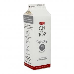 Rich's Soft Sweet Cream Whipped Topping 1.19lbs (PACK OF 12)