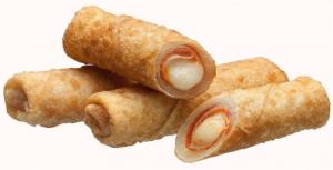 Original Pizza Logs Fryable Cheese And Pepperoni Pizza, Oven Ready, 72 Per Case