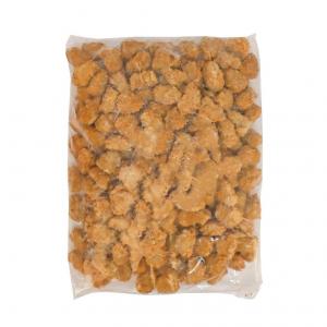 Gold Kist Dark Meat Breaded Whole Grain Popcorn Chicken 5lbs (PACK OF 6)