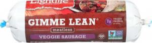 Lightlife Plant Based Vegetarian Gluten Free & Kosher Gimme Lean Sausage 14oz (PACK OF 12)