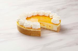 The Cheesecake Factory 10 Inch Mango Key Lime Cheesecake, 14 Slices per Cheesecake, 2 x 1 each Case