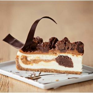 Sweet Street Caramel Brownie Bite Cheesecake, Bulk Case (4.93 lbs, 28 Per Case)