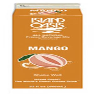 Island Oasis Vanilla Ice Cream Flavored Beverage Mix (32 Fl.OZ, 12 Per Case)