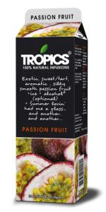Tropics Passion Fruit Drink Mix, 12 x 32 fl oz Case