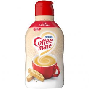 Nestle Coffee Mate Original Non Dairy Liquid Creamer, 64 Fluid Ounce - 6 per case.