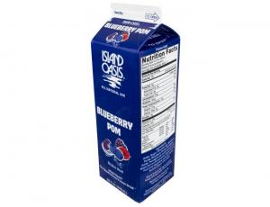 Island Oasis Blueberry Pomegranate Beverage Mix, 32 Fluid Ounce - 12 per case.