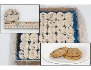 Pillsbury Big Deluxe Oatmeal Raisin Cookie, 0 g Trans Fat (1.2 OZ, 288 Per Case)