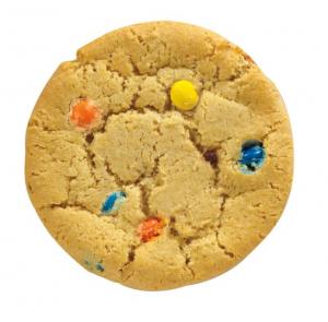 Readi Bake Benefit M and M Candy Cookies, 1 Ounce - 384 per case.