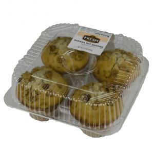 Multifoods Best Brands Retail Ready Banana Nut Muffin (4 OZ, 32 Per Case)