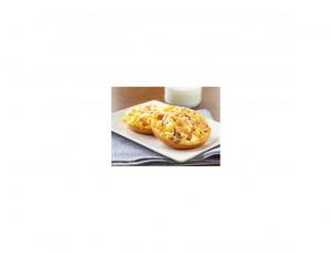 Better Baked Foods Egg Cheese and Bacon Bagel - 48 per case.