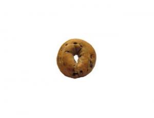 Burry 51 Percent Whole Grain Sliced Blueberry Thaw and Serve Bagel, 2 Ounce - 72 per case.
