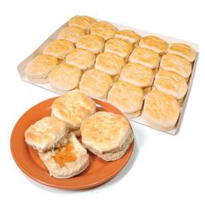 Bridgford Foods Old South Buttermilk Biscuit, 2.25 Ounce100 per case.