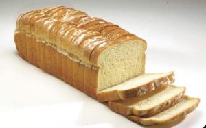 Flowers Foods European Bakers Sliced High Crown White Sandwich Bread, 38 Ounce - 8 per case.