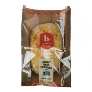 La Brea Bakery Country White Sourdough Oval Parbaked Bread Loaf (16 OZ, 12/Case)