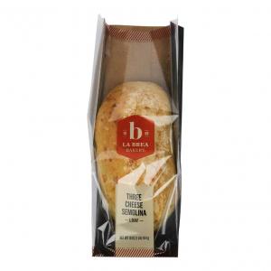 Labrea Bakery Three Cheese & Roasted Garlic Semolina Loaf (16 OZ, 12 Per Case)
