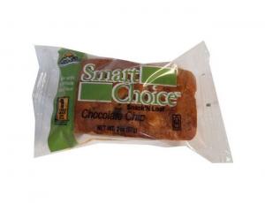 Smart Choice Wholegrain Chocolate Chip Snack N Loaves, 2 Ounce - 72 per case.
