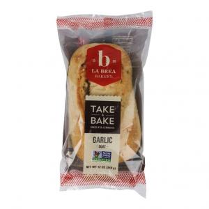 La Brea Bakery Take & Bake Garlic Bread Loaf (12 OZ, 12 Per Case)
