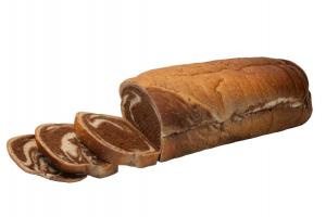 Ralcorp Sliced Rye Swirl Bread, 3/4 Inch Breads (32 OZ. Packs, 8 Per Case)