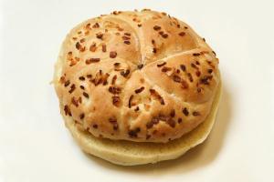 Rotellas Ready-To-Eat Onion Kaiser Hamburger Bun, 4 Inch (2.66 OZ, 48 Per Case)