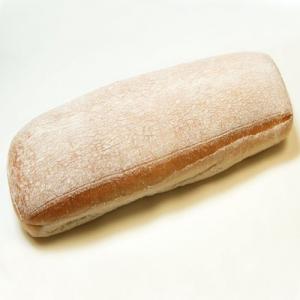 Rotellas White Focaccia Ciabatta Line Bread Loaf, 15 Inch, 15.20 OZ, 10 Per Case