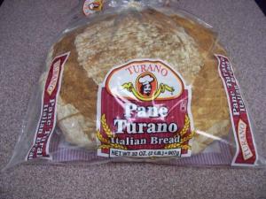 Turano Pane Sliced 10.5 Inch Loaf, 8 x 32 oz Case