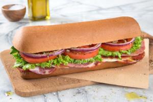 Smart Flour Ancient Grains Hoagie Roll, 8 inch - 24 per case.