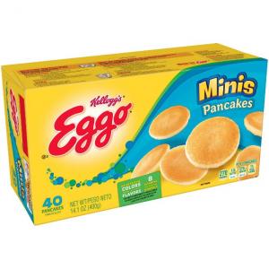 Kelloggs Eggo Mini Buttermilk Waffle - 320 per case.