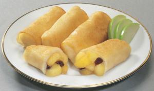 Old Fashioned Kitchen Apple Cinnamon Raisin Dessert Crepe, 2.5 Ounce - 112 per case.