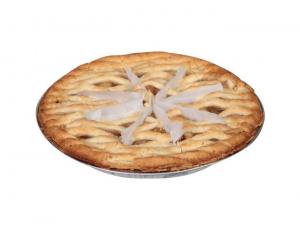 Chef Pierre Pre-Sliced Apple Lattice Pie, 0 G Trans Fat (34 OZ, 6 Per Case)