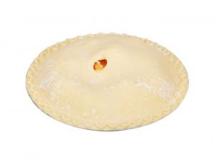 Sara Lee Chef Pierre Unbaked Peach High Pie, 10 inch - 6 per case.