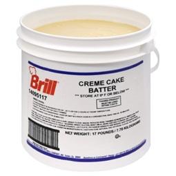 CSM Bakery Creme Cake Batter, 17 Pound - 1 each.