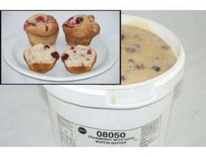 General Mills Pillsbury Cranberry with Nut Muffin Batter, 18 Pound - 1 each.