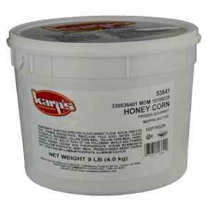 Baker and Baker Karps Scoop N Bake Honey Corn Muffin Batter, 9 Pound - 2 pails.