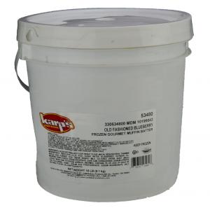 Baker and Baker Karps Scoop N Bake Old Fashioned Blueberry Muffin Batter, 18 Pound - 1 each.