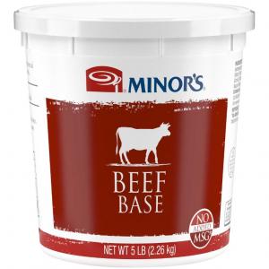 Nestle Minors No Added MSG Beef Base, 5 Pound - 4 per case.