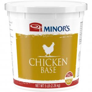 Nestle Minors No Added MSG Chicken Base, 5 Pound - 4 per case.