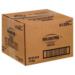 Kraft Philadelphia West Coast Original Cream Cheese - Carton, 30