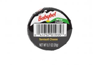 Mini Babybel White Cheddar Cheese, 0.7 Ounce - 30 per case.