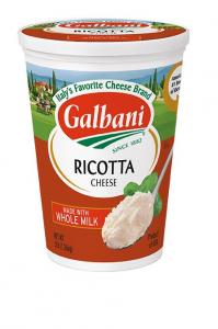 Sorrento Whole Milk Deli Ricotta Cheese (48 Lbs, 6 Per Case)