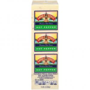 Land O Lakes Processed Premium Hot Pepper Cheese, 5 Pound -- 2 p