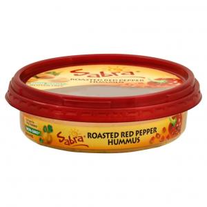 Sabra Roasted Red Pepper Hummus, 10 Ounce - 12 per case.