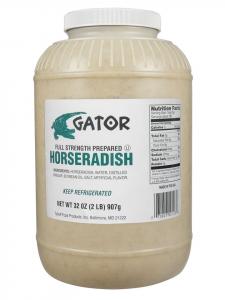 Tulkoffs Gator Value Horseradish, 128 ounces - 4 per case.