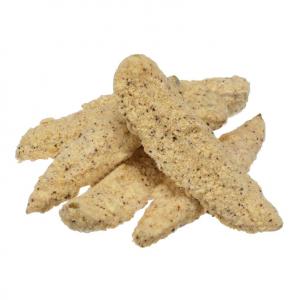 Freds Garlic Onion Breaded Pickle Spear, 4 Pound - 4 per case.