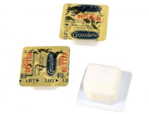 Commodity Butter Sealed Cup Salted Butter, 5 Gram - 90 per case.
