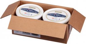 Krono Nonfat Plain Greek Yogurt, Bulk Size Container (4 Lbs, 2 Per Pack)
