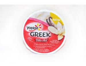 Yoplait Greek Blended Vanilla Yogurt, Gluten-Free (5.3 Oz, 12 Per Case)