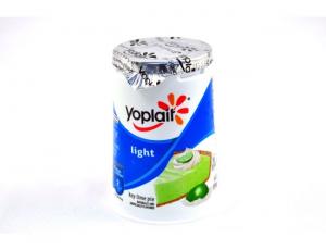 Yoplait Light Fat Free Key Lime Pie Yogurt, 6 Ounce - 12 per case.