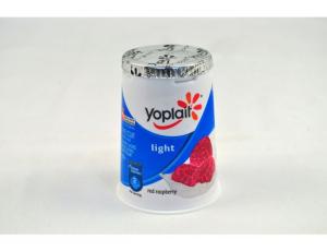 Yoplait Light Red Raspberry Yogurt, 6 Ounce - 12 per case.