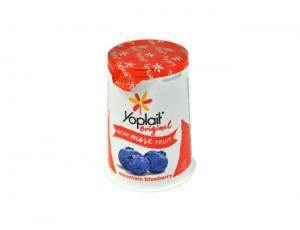 Yoplait Original Blueberry Yogurt, 6 Ounce - 12 per case.